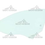 LEFT FRONT DOOR GLASS GREEN (1 HOLE) SEKURIT